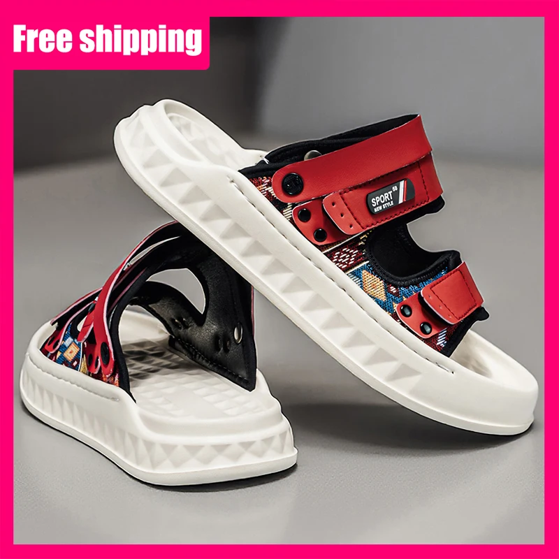 Men Sandals Summer Classic Open Toed Breathable Odor Proof Soft Thick Soled Non Slip Light Water Hiking Beach Slippers for Men
Men Sandals Summer Classic Open Toed Breathable Odor Proof Soft Thick Soled Non Slip Light Water Hiking Beach Slippers for Men