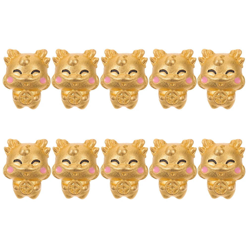 10 Pcs Shaped Beads Zinc Alloy Jewelry Making Accessories Dragon Shaped Beads DIY Crafts for Necklace Bracelet
10 Pcs Shaped Beads Zinc Alloy Jewelry Making Accessories Dragon Shaped Beads DIY Crafts for Necklace Bracelet