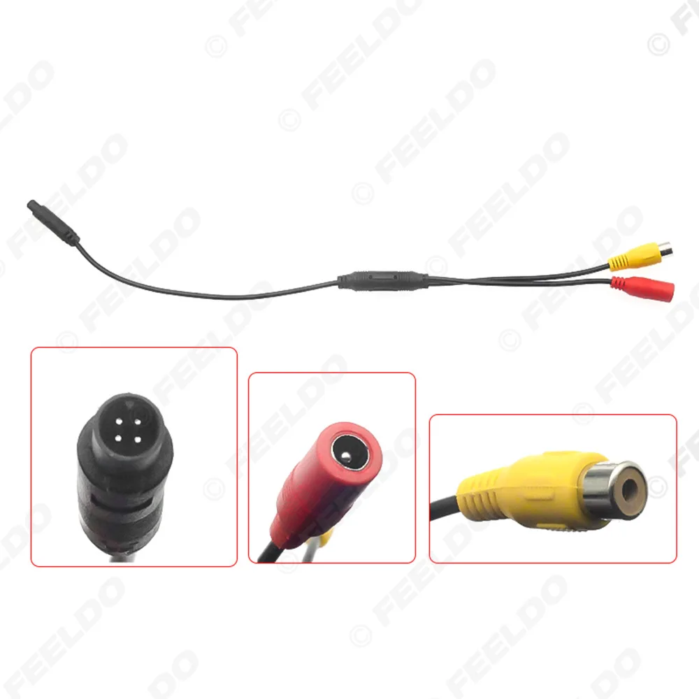 НОВЫЙ 4-контактный мужской жгут сигналов резервной камеры заднего вида, 4-контактный адаптер к CVBS RCA, гнездовой разъем, жгут проводов
НОВЫЙ 4-контактный мужской жгут сигналов резервной камеры заднего вида, 4-контактный адаптер к CVBS RCA, гнездовой разъем, жгут проводов