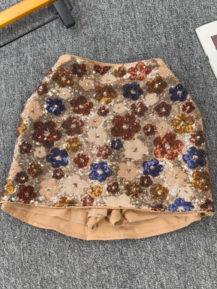 Foamlina Senior Spice Girl Сексуальная юбка с блестками для тяжелой промышленности Женская ниша с высокой талией и тонкими бедрами Мини-короткая юбка А-образной формы
Foamlina Senior Spice Girl Сексуальная юбка с блестками для тяжелой промышленности Женская ниша с высокой талией и тонкими бедрами Мини-короткая юбка А-образной формы