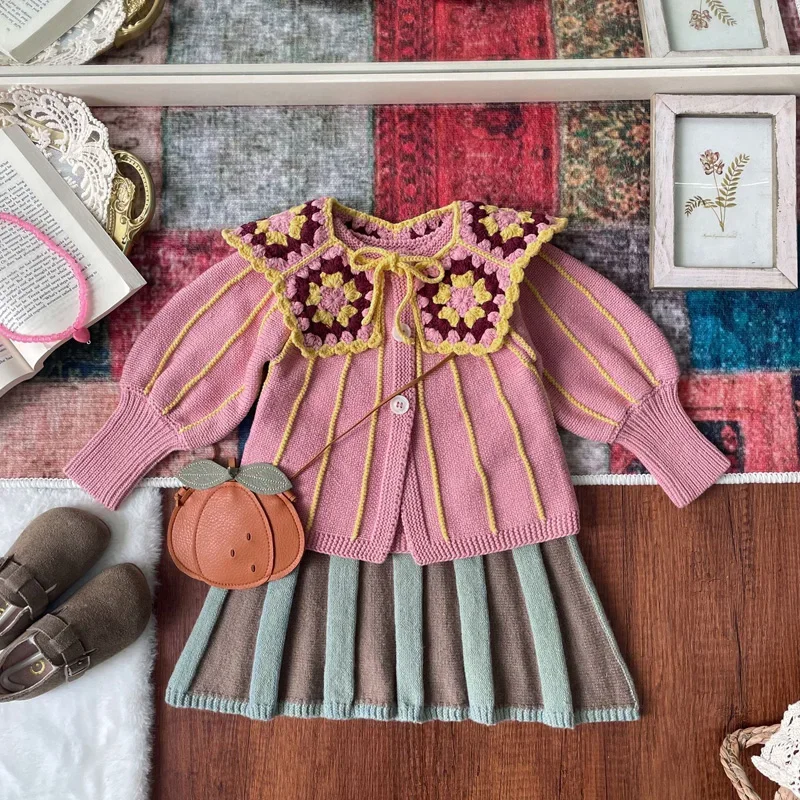 PER-SALE 2025 NEW Winter Baby Girls Sweaters Print Sets Kids Long Sleeves Shirts Girls Skirts for Children Clothes Fashion Set
PER-SALE 2025 NEW Winter Baby Girls Sweaters Print Sets Kids Long Sleeves Shirts Girls Skirts for Children Clothes Fashion Set