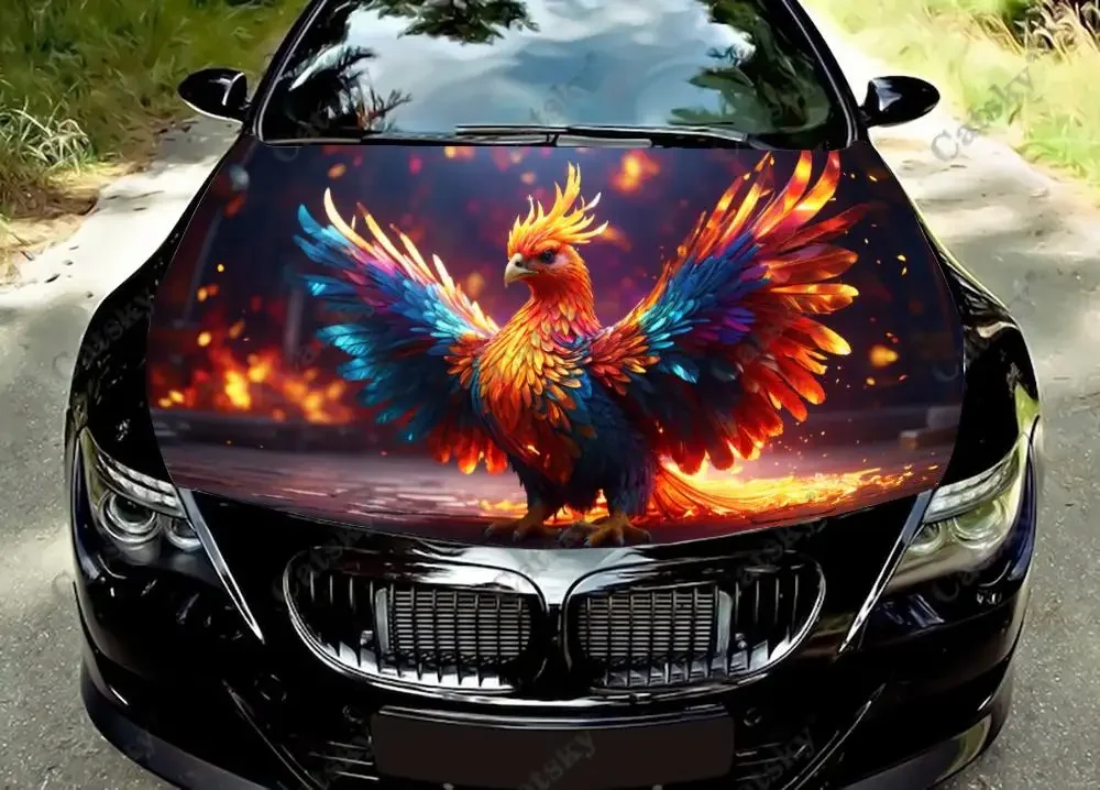 Phoenix animal Car Hood Vinyl Stickers Wrap Vinyl Film Engine Cover Decals Sticker on Car Auto Accessories
Phoenix animal Car Hood Vinyl Stickers Wrap Vinyl Film Engine Cover Decals Sticker on Car Auto Accessories