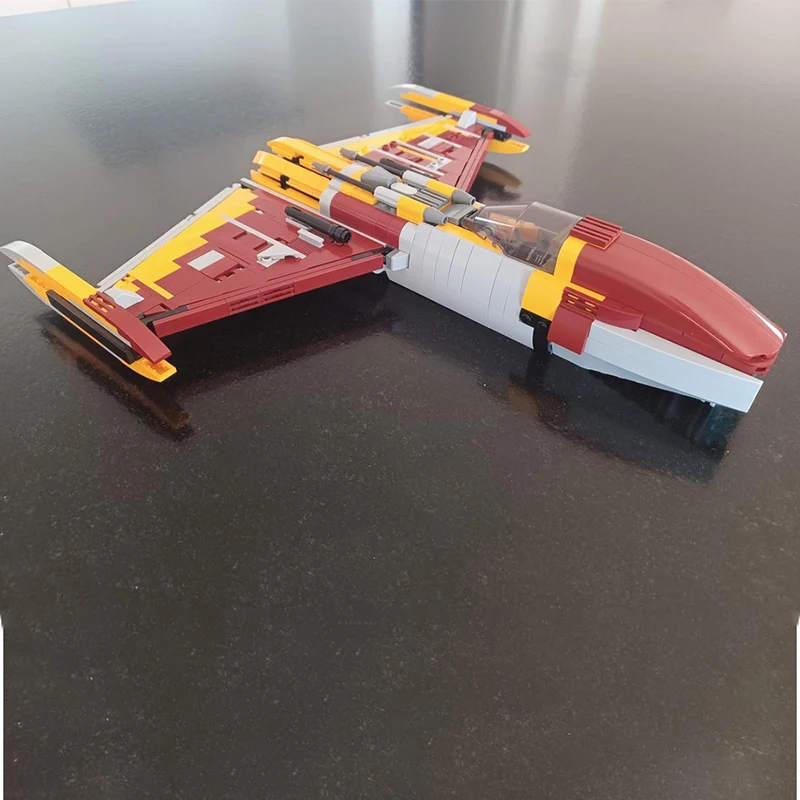 573 шт. MOC Shin Hati's Starfighter, масштабные строительные блоки Star Battle, детские рождественские игрушки, подарок на день рождения
573 шт. MOC Shin Hati's Starfighter, масштабные строительные блоки Star Battle, детские рождественские игрушки, подарок на день рождения