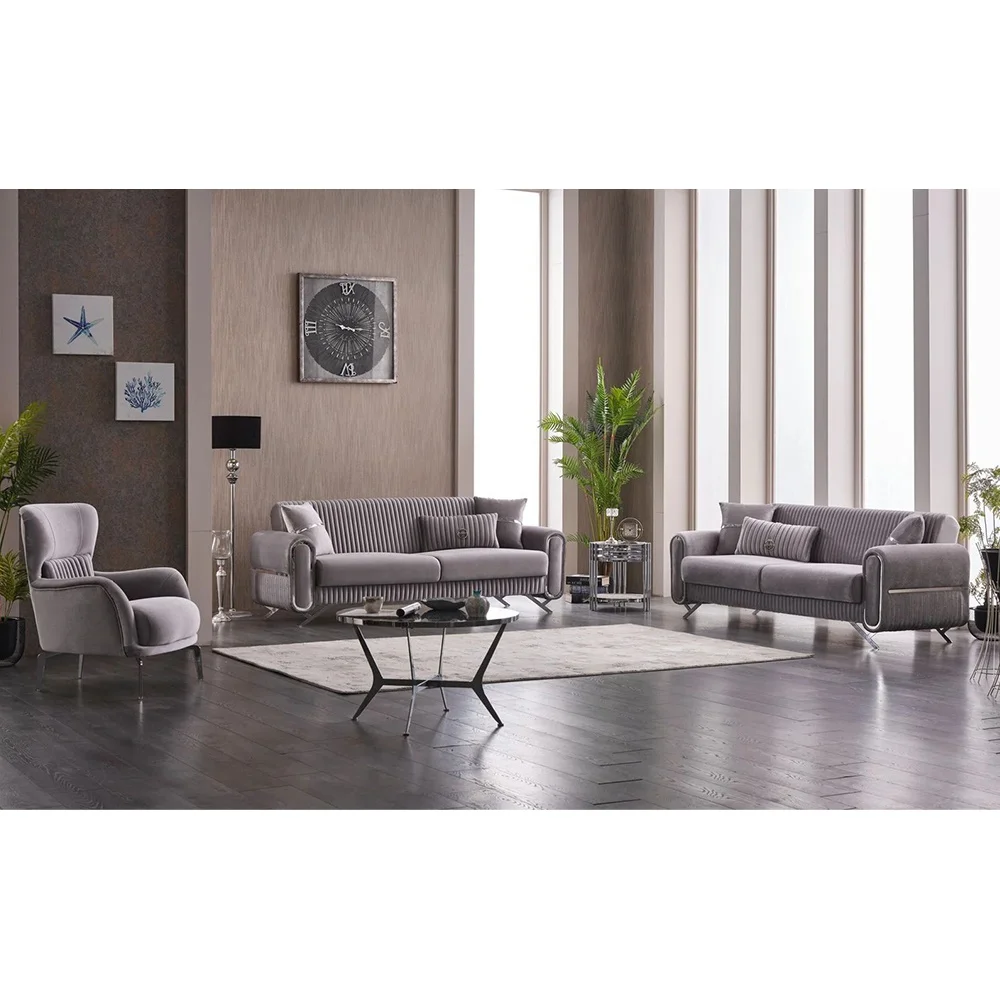 # Wood Sofa Set Furniture Living Room Upholstery Living Room Sofas Sets Luxury Golden Trim for Sale
# Wood Sofa Set Furniture Living Room Upholstery Living Room Sofas Sets Luxury Golden Trim for Sale