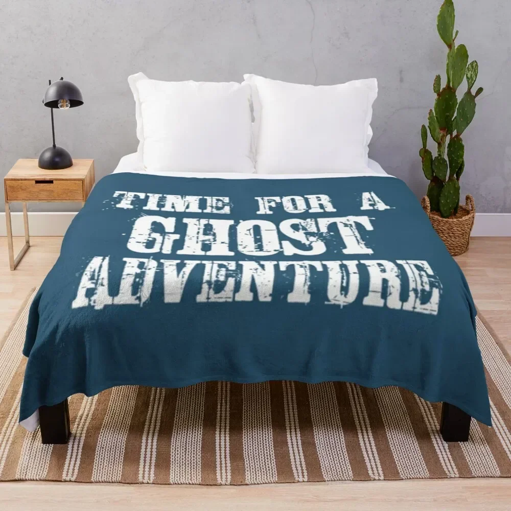 Time for a ghost adventure Throw Blanket Versatile Cozy Throw Blanket for All Occasions
Time for a ghost adventure Throw Blanket Versatile Cozy Throw Blanket for All Occasions