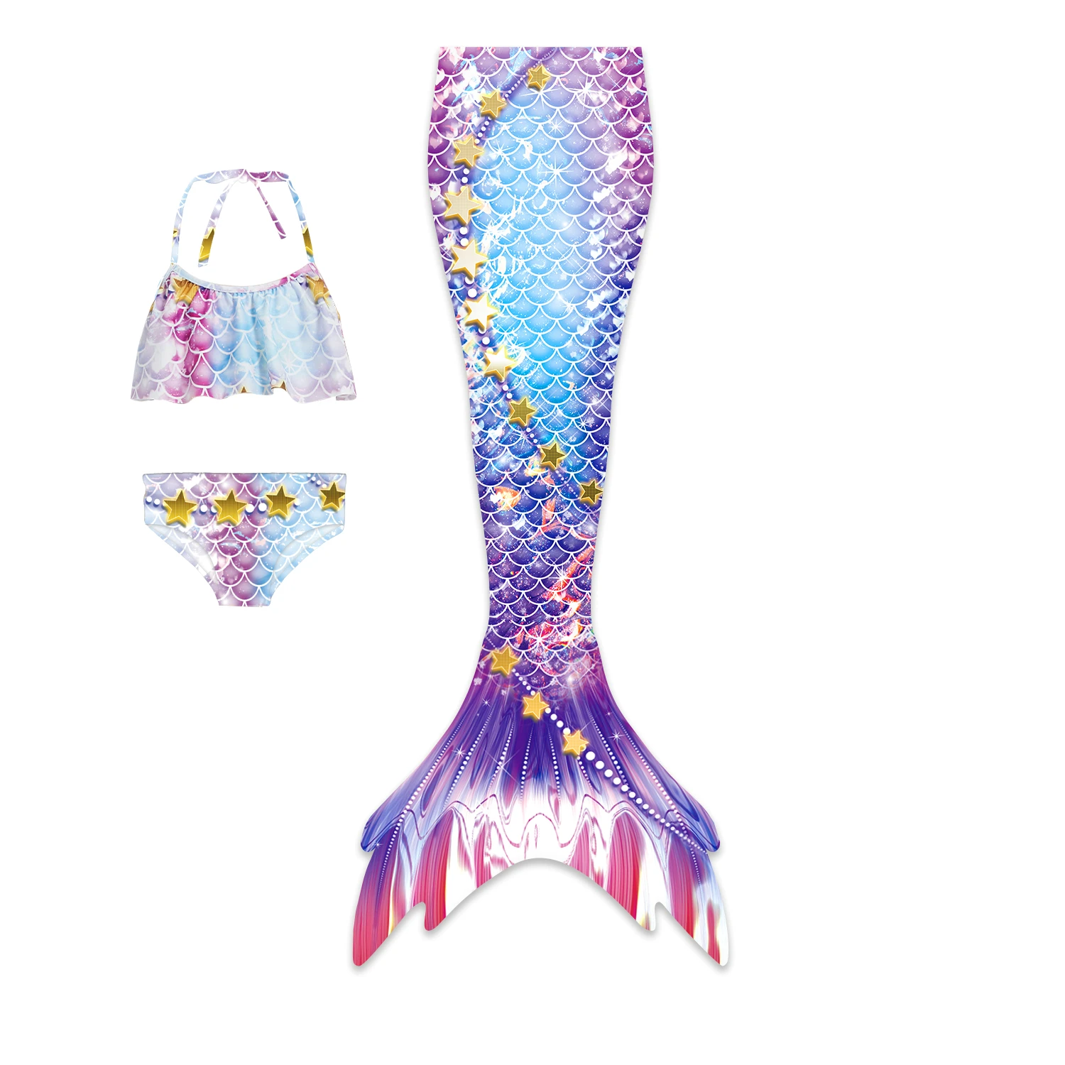 Children Swimming Mermaid Tails for Girls Swimsuit Bikini Bathing Suit Dress Mermaid Cosplay Costume
Children Swimming Mermaid Tails for Girls Swimsuit Bikini Bathing Suit Dress Mermaid Cosplay Costume