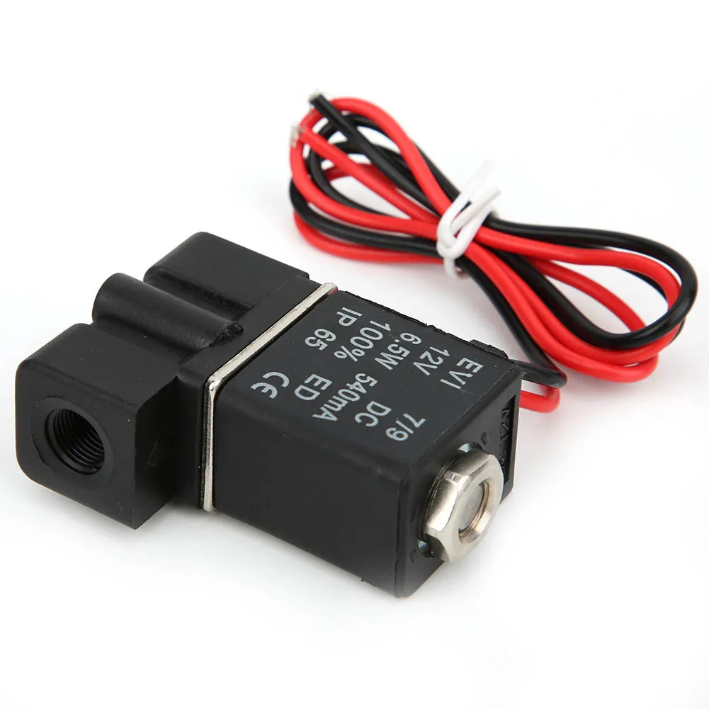 2 Position 2 Way Solenoid Valve, Fast Response Plastic Electric Solenoid Valve 12V DC 2 Position 2 Way Air Water Oil
2 Position 2 Way Solenoid Valve, Fast Response Plastic Electric Solenoid Valve 12V DC 2 Position 2 Way Air Water Oil