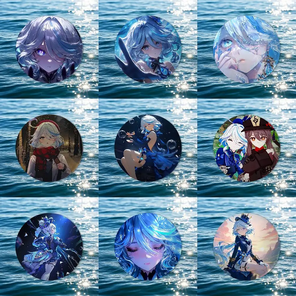 Cute F-Furina G-Genshin Impact Badges Button PinsBrooch Creative Funny Quotes Badge Clothes Backpack Jewelry Gift For Kids Frie
Cute F-Furina G-Genshin Impact Badges Button PinsBrooch Creative Funny Quotes Badge Clothes Backpack Jewelry Gift For Kids Frie