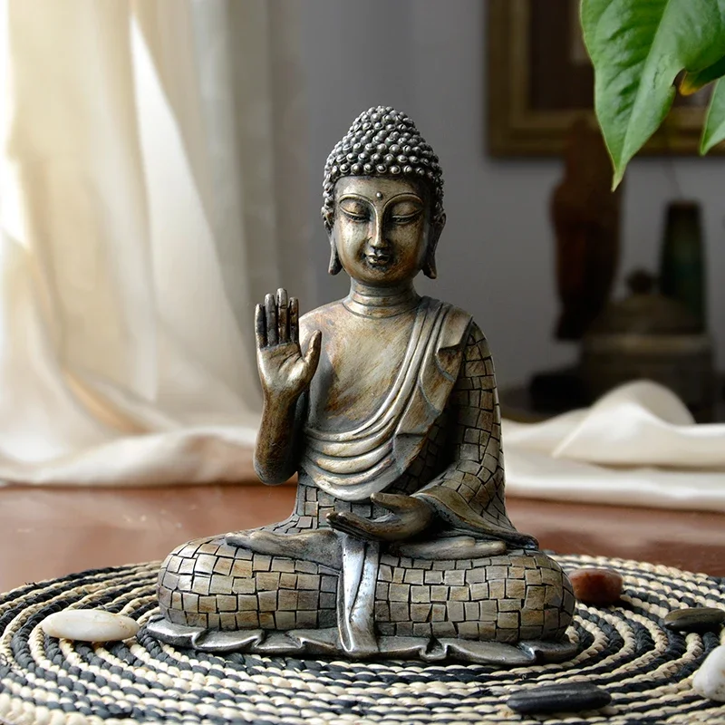 Thailand Statue of Buddha Sculpture, Home and Bedroom Decoration, Office Desk Ornament, Vintage Gift, Hindu Siting Buddha, 1Pc
Thailand Statue of Buddha Sculpture, Home and Bedroom Decoration, Office Desk Ornament, Vintage Gift, Hindu Siting Buddha, 1Pc