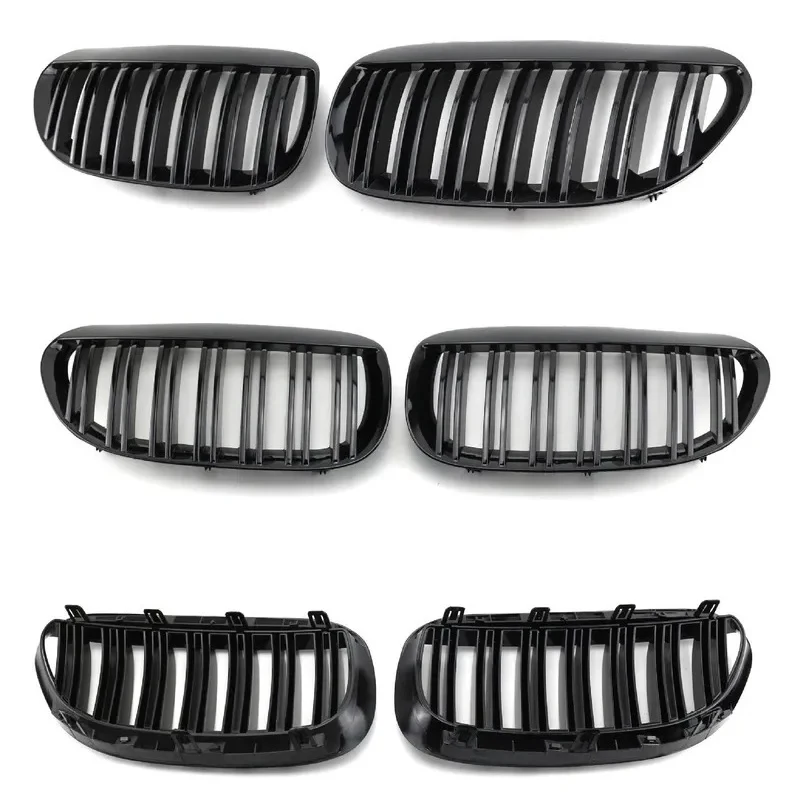 High Quality Pair Gloss Black -Color Front Bumper Kidney Grills Seri E Grille 0-0 Classic Auto Part
High Quality Pair Gloss Black -Color Front Bumper Kidney Grills Seri E Grille 0-0 Classic Auto Part