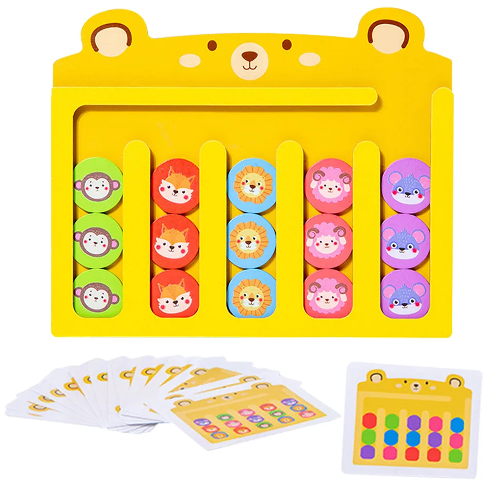 1Set Wooden Track Sorting Board Educational Game Color Classification for Kids Learning Matching Board Shape Thinking Game
1Set Wooden Track Sorting Board Educational Game Color Classification for Kids Learning Matching Board Shape Thinking Game