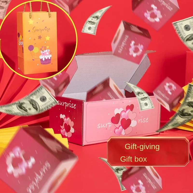 2023 Popular Qixi Valentine's Day Surprise Jump Box Birthday Creative Gift Box Folding Jump Red Bag Gift Box
2023 Popular Qixi Valentine's Day Surprise Jump Box Birthday Creative Gift Box Folding Jump Red Bag Gift Box