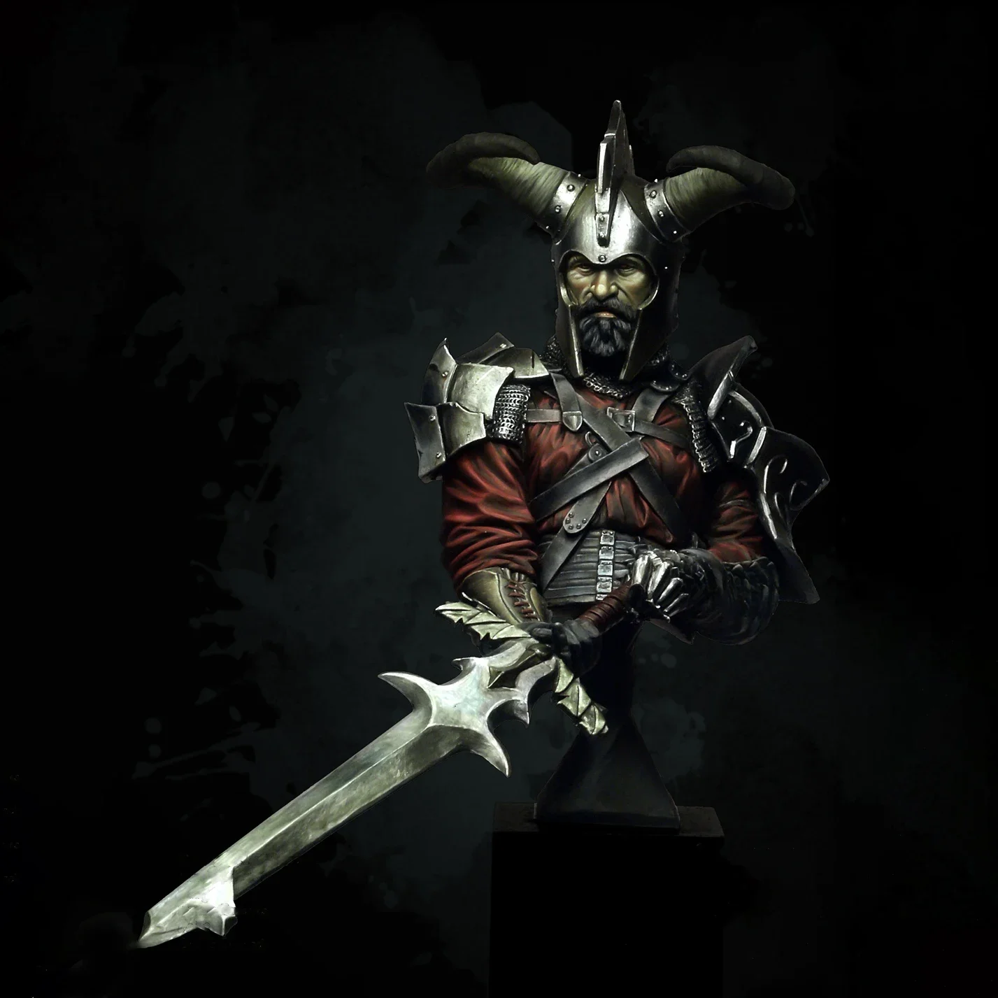 Комплект модели портретной фигурки средней длины из смолы 1/9, древний общий, в разобранном и неокрашенном виде GK
Комплект модели портретной фигурки средней длины из смолы 1/9, древний общий, в разобранном и неокрашенном виде GK