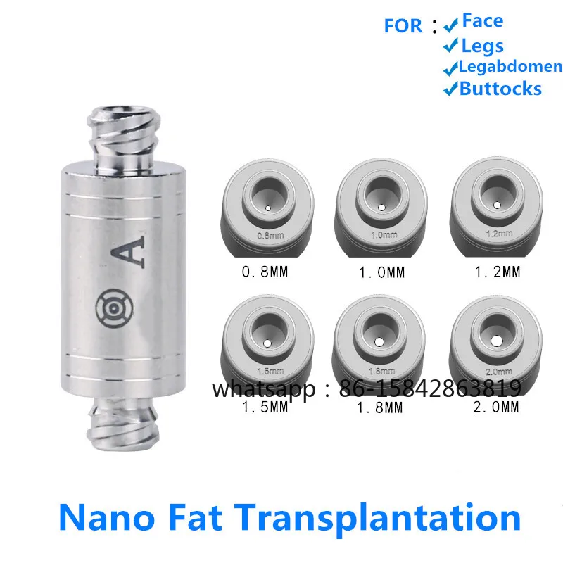 Nano Fat Transfer Nano Fat Filter Adapter Medical Science Used for Liposuction Surgery Tool
Nano Fat Transfer Nano Fat Filter Adapter Medical Science Used for Liposuction Surgery Tool