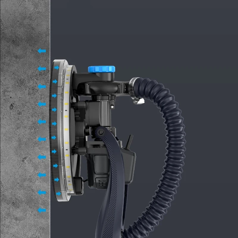 R7216 Wall Sander, Ceiling-Mounted Brushless Self-Vacuuming, Electric Motor for Wall Putty and Sandpaper 1050W
R7216 Wall Sander, Ceiling-Mounted Brushless Self-Vacuuming, Electric Motor for Wall Putty and Sandpaper 1050W