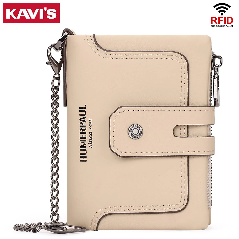 KAIVS Women's wallet, double-folding cowhide, large-capacity RFID card holder, credit card holder
KAIVS Women's wallet, double-folding cowhide, large-capacity RFID card holder, credit card holder