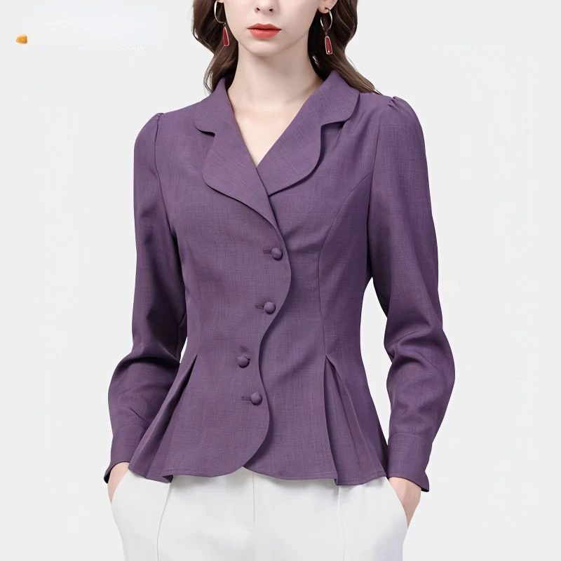 Woman Casual Loose Summer Short Sleeve Suit Jacket Coat Female Fashion Oversized Turndown Collar Blazer Wear Jacket Coats G359
Woman Casual Loose Summer Short Sleeve Suit Jacket Coat Female Fashion Oversized Turndown Collar Blazer Wear Jacket Coats G359