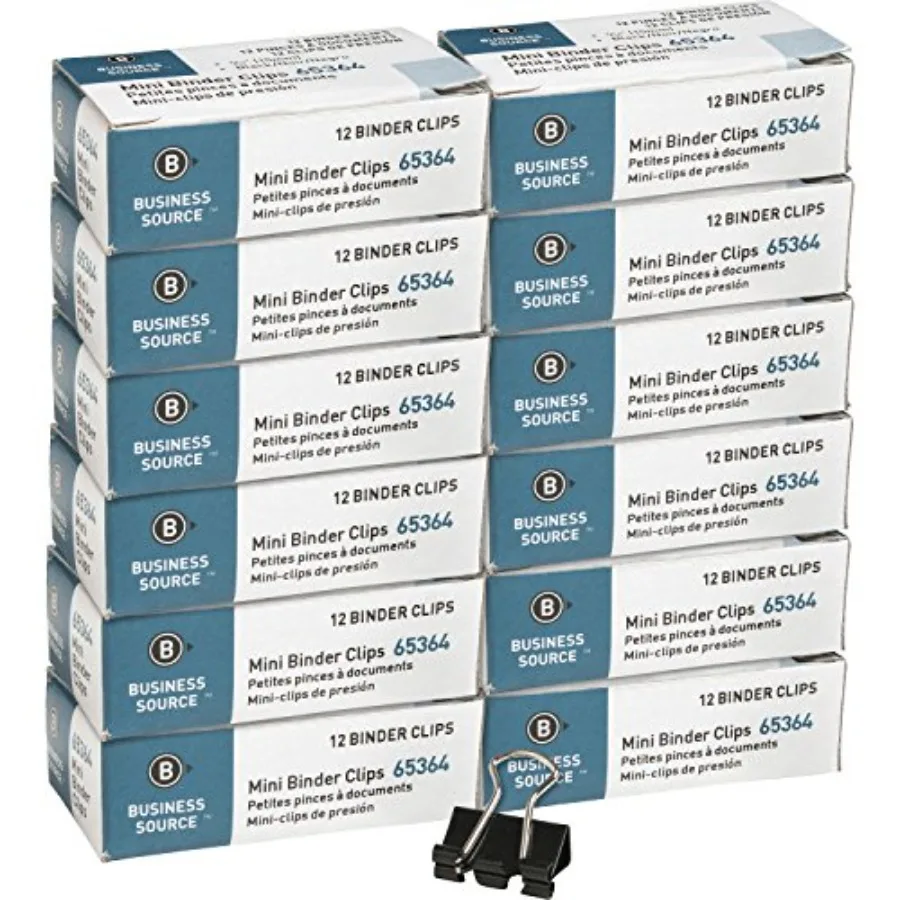 Fold-Back Binder Clips, Mini 65364BX
Fold-Back Binder Clips, Mini 65364BX