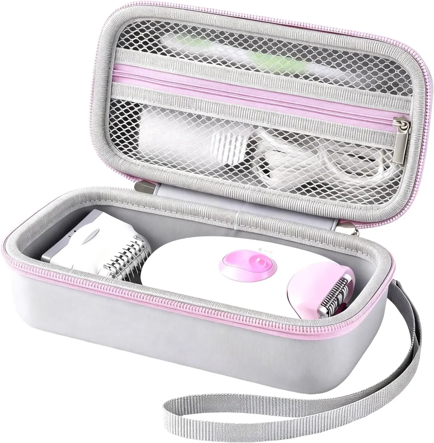 Organizer Case for Braun Silk-epil 3/3-270 Epilator & Accessories – Hard Protective Travel Storage Box with Mesh Pocket, Holds H
Organizer Case for Braun Silk-epil 3/3-270 Epilator & Accessories – Hard Protective Travel Storage Box with Mesh Pocket, Holds H