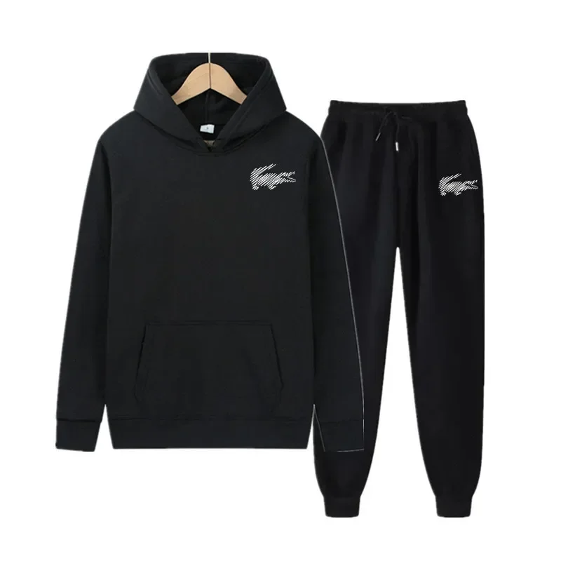 New Brand Autumn Winter Hoodie Sets Men Fashion Fleece Hoodies + Pants Casual Jogger Suit Tracksuit Sweatshirt Pullover Suits
New Brand Autumn Winter Hoodie Sets Men Fashion Fleece Hoodies + Pants Casual Jogger Suit Tracksuit Sweatshirt Pullover Suits