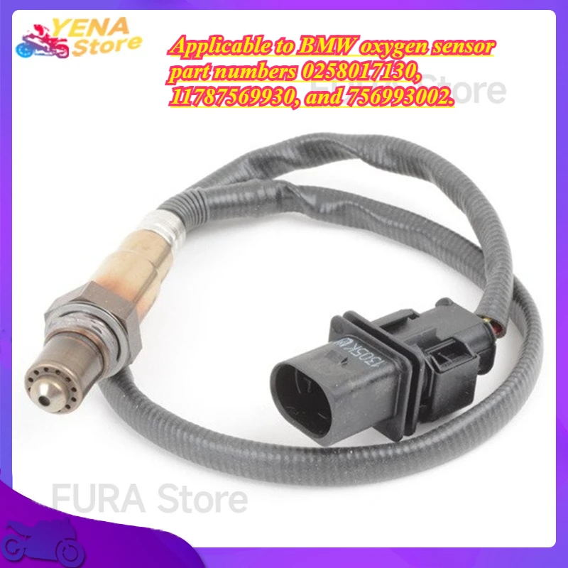 The new detector oxygen O2 sensor is applicable to BMW oxygen sensor part numbers 0258017130, 11787569930, and 756993002.
The new detector oxygen O2 sensor is applicable to BMW oxygen sensor part numbers 0258017130, 11787569930, and 756993002.