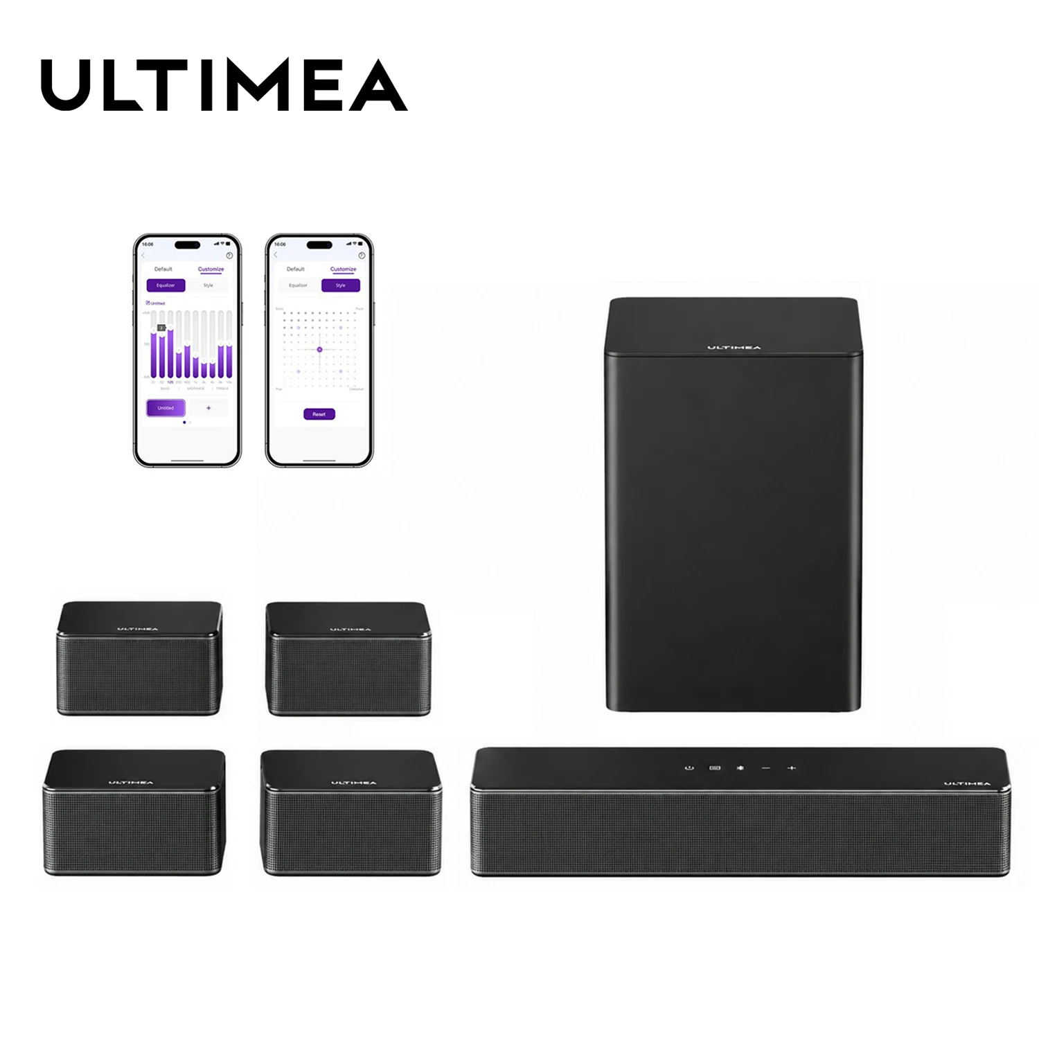 ULTIMEA PoseidonD70 7.1 Surround Soundbar 3D виртуальная система объемного звучания с сабвуфером 2 задних динамика домашний кинотеатр ТВ динамик
ULTIMEA PoseidonD70 7.1 Surround Soundbar 3D виртуальная система объемного звучания с сабвуфером 2 задних динамика домашний кинотеатр ТВ динамик