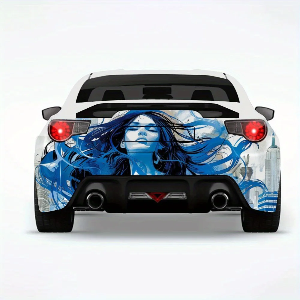 Urban Blue - haired Lady Car Sticker-Vinyl Decal for Car Rear, Waterproof Self-Adhesive Vinyl Stickers for Vehicle Tail & Bumper
Urban Blue - haired Lady Car Sticker-Vinyl Decal for Car Rear, Waterproof Self-Adhesive Vinyl Stickers for Vehicle Tail & Bumper