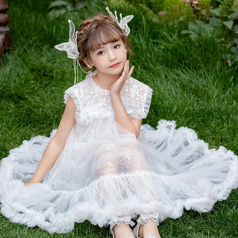 Summer Casual Baby Girls Sleeveless Princess Dress Kids Lovely Outfits Children Sweet Costume Dress for 4-12 Years
Summer Casual Baby Girls Sleeveless Princess Dress Kids Lovely Outfits Children Sweet Costume Dress for 4-12 Years
