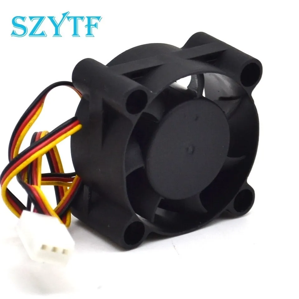 SZYTF 4020HH12B-NF4 4cm 40mm DC12V 0.24A Double Ball 3 wire 40*40*20MM Cooling Fan
SZYTF 4020HH12B-NF4 4cm 40mm DC12V 0.24A Double Ball 3 wire 40*40*20MM Cooling Fan