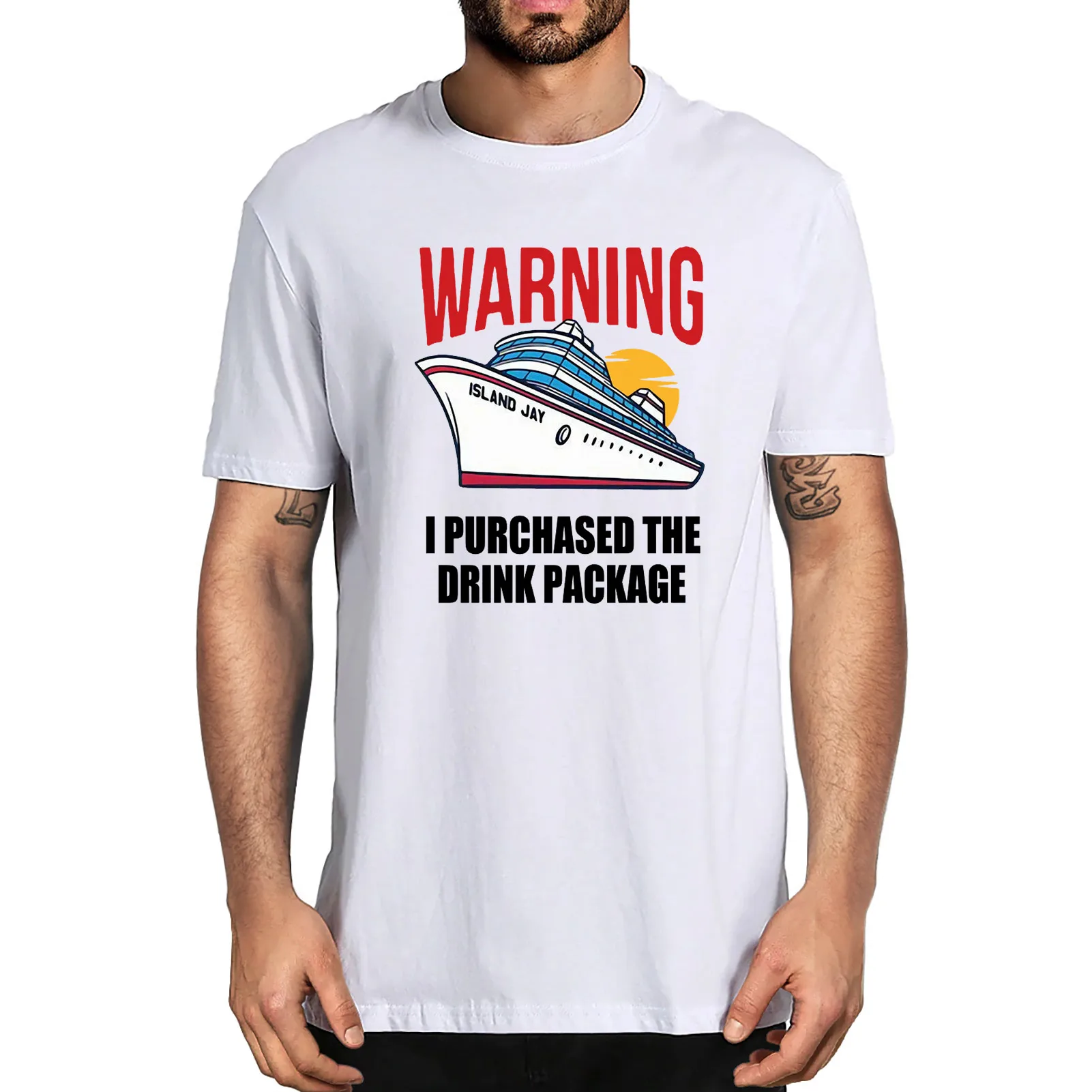 Unisex Warning I Purchased The Drink Package Funny Cruise Boat Vacation Summer Men's 100% Cotton T-Shirt Funny Women Soft Tee
Unisex Warning I Purchased The Drink Package Funny Cruise Boat Vacation Summer Men's 100% Cotton T-Shirt Funny Women Soft Tee