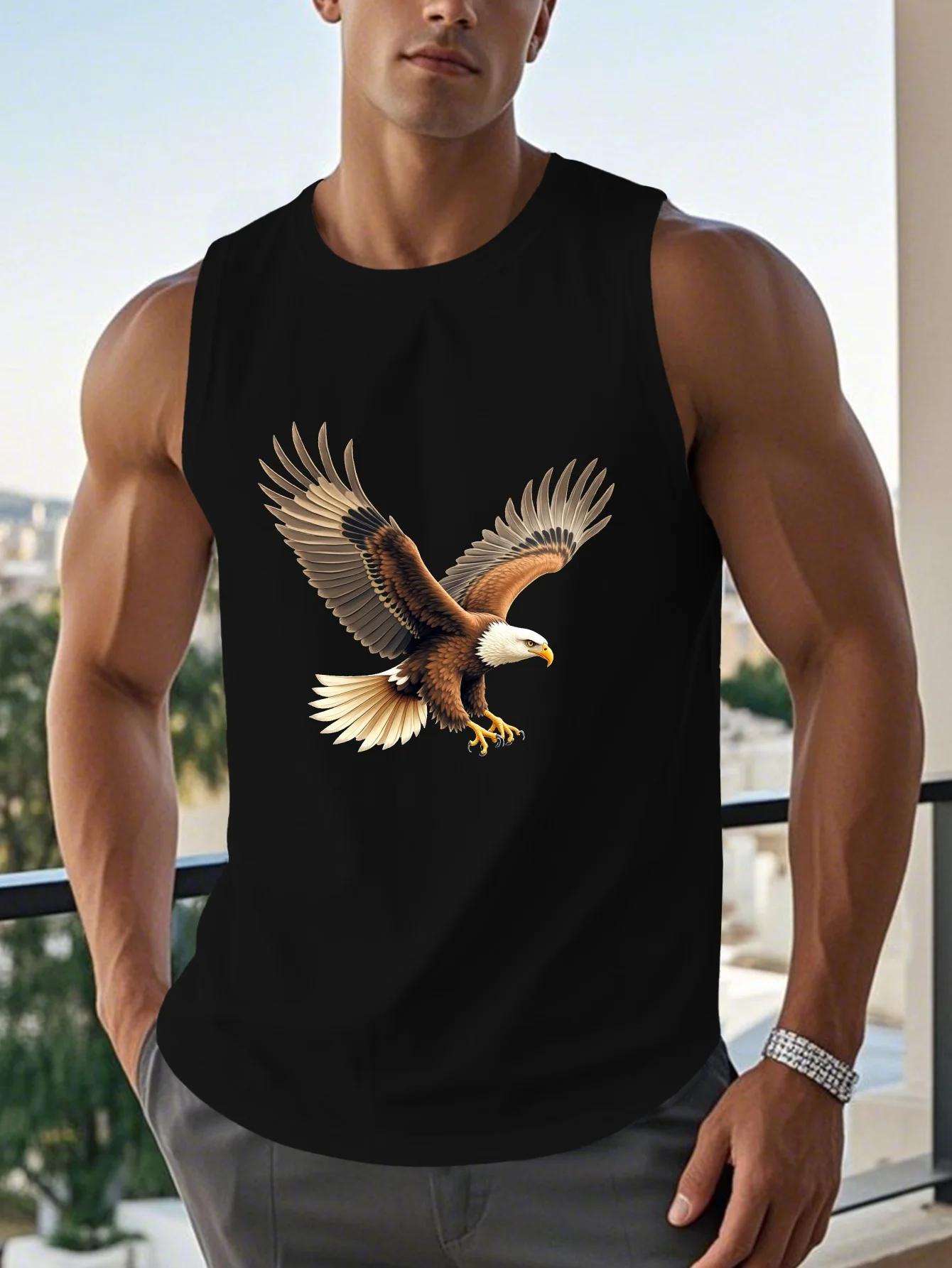 Men's flight eagle vest, standard size
Men's flight eagle vest, standard size