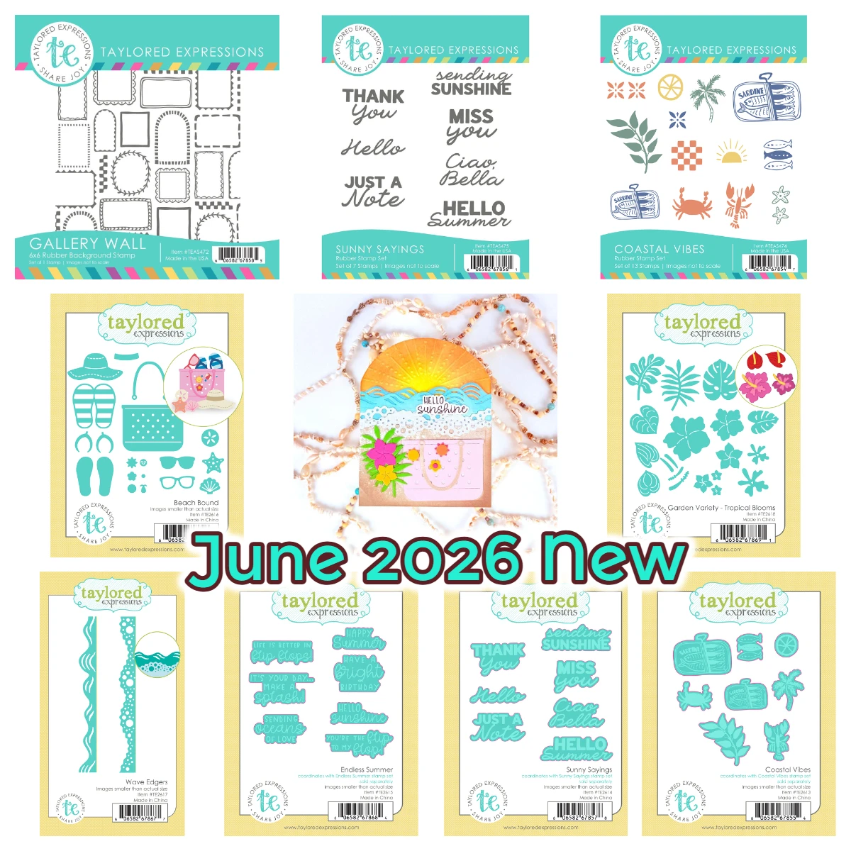 Taylored June 2026 New Endless Summer Stamp Set Metal Cutting Dies and Stamps Scrapbooking for DIY Greeting Cards Handmade Gift
Taylored June 2026 New Endless Summer Stamp Set Metal Cutting Dies and Stamps Scrapbooking for DIY Greeting Cards Handmade Gift