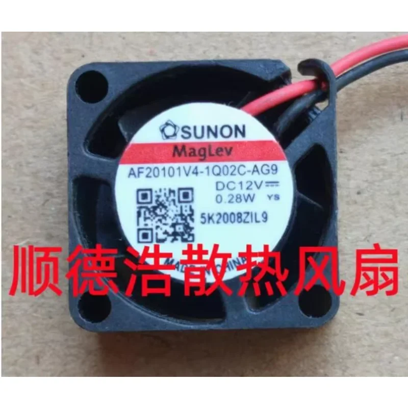 SUNON AF20101V4-1Q02C-AG9 DC 12V 0.28W 20x20x10mm 2-Wire Server Cooling Fan
SUNON AF20101V4-1Q02C-AG9 DC 12V 0.28W 20x20x10mm 2-Wire Server Cooling Fan