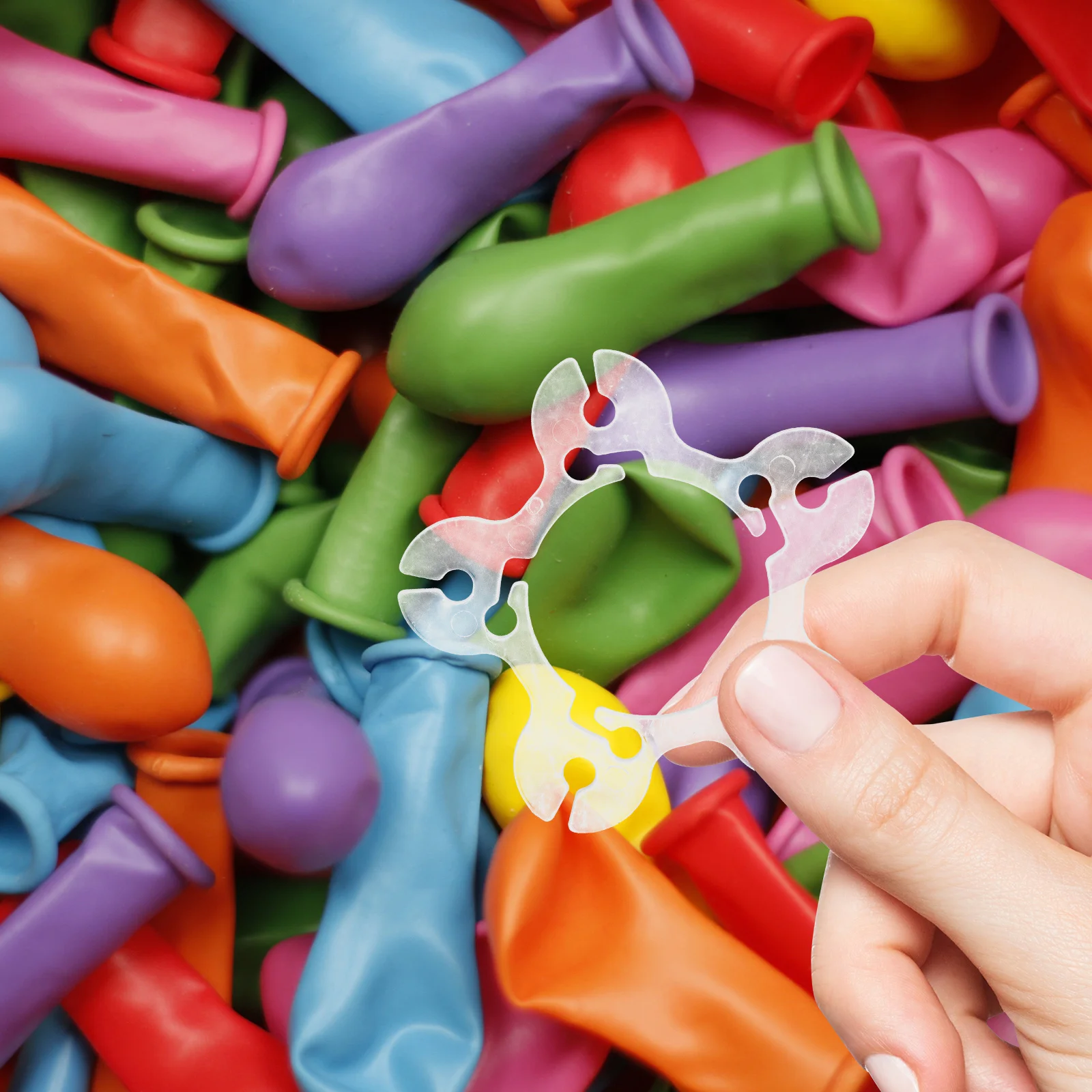 100pcs Accessories Balloon Clips Connectors For Arch Garland Party Wedding Birthday Decoration Balloon Rings Buckles Holders 
100pcs Accessories Balloon Clips Connectors For Arch Garland Party Wedding Birthday Decoration Balloon Rings Buckles Holders
