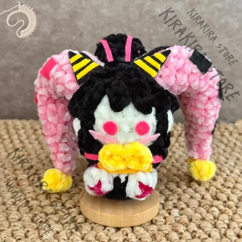 The Freak Circus Columbina Handcraft Manual Hanging Drop Cosplay Furry Ornaments Purely Hand-crocheted Schoolbag Pendant
The Freak Circus Columbina Handcraft Manual Hanging Drop Cosplay Furry Ornaments Purely Hand-crocheted Schoolbag Pendant