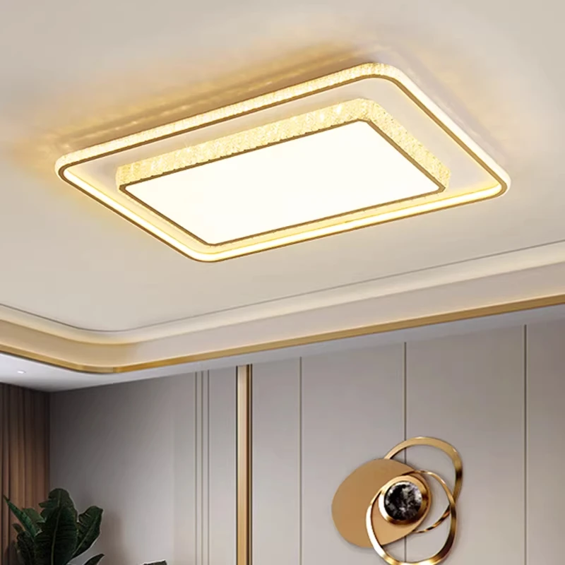 Acrylic Imitation Crystal Light Luxury LED Ceiling Lamp Modern Remote Control Dining Living Room Bedroom Light Home Deco Fixture
Acrylic Imitation Crystal Light Luxury LED Ceiling Lamp Modern Remote Control Dining Living Room Bedroom Light Home Deco Fixture
