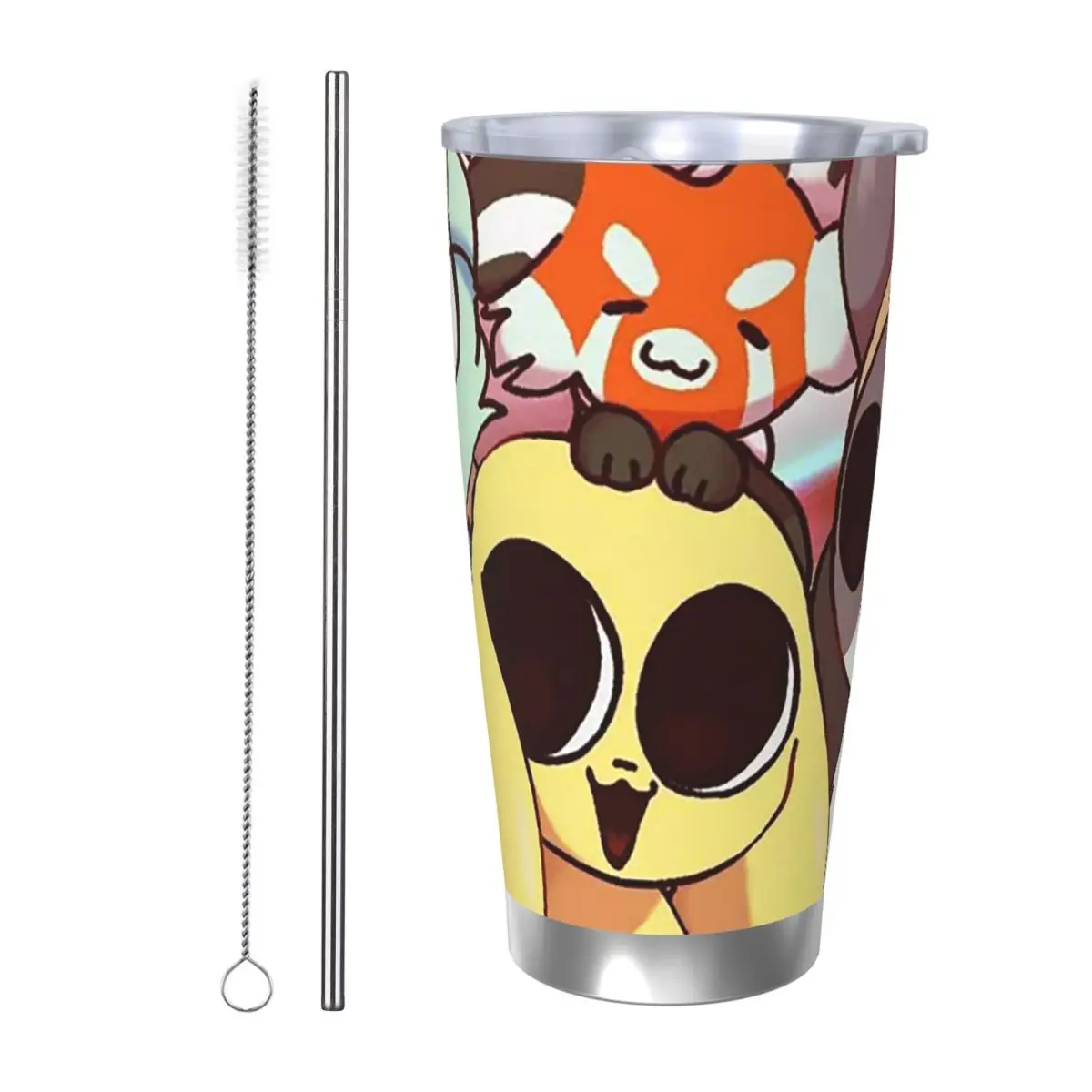Chikn Nuggit Stainless Steel Tumbler Vacuum Insulated Mug Thermal Cold Cup Straws With Lid 20oz
Chikn Nuggit Stainless Steel Tumbler Vacuum Insulated Mug Thermal Cold Cup Straws With Lid 20oz
