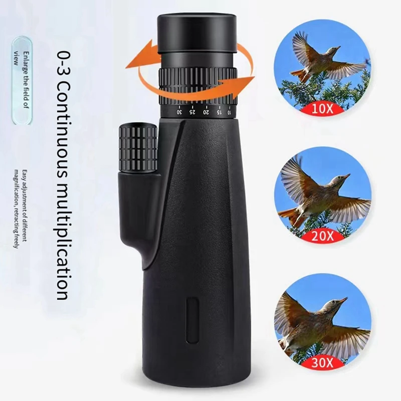 1 Set High-Definition Binoculars 30X50 Zoom Long-Distance Monocular Hunting Toys
1 Set High-Definition Binoculars 30X50 Zoom Long-Distance Monocular Hunting Toys