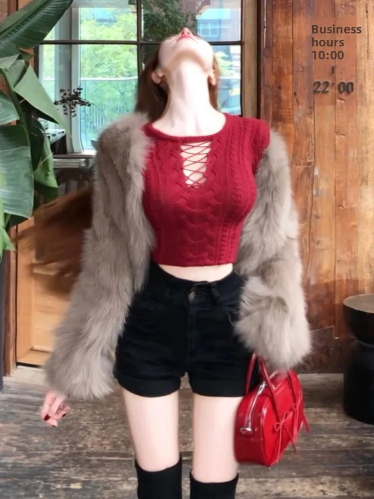 Корейский свитер с длинным светом, женский облегающий базовый слой, топ для осени и зимы, модная сексуальная девушка
Корейский свитер с длинным светом, женский облегающий базовый слой, топ для осени и зимы, модная сексуальная девушка