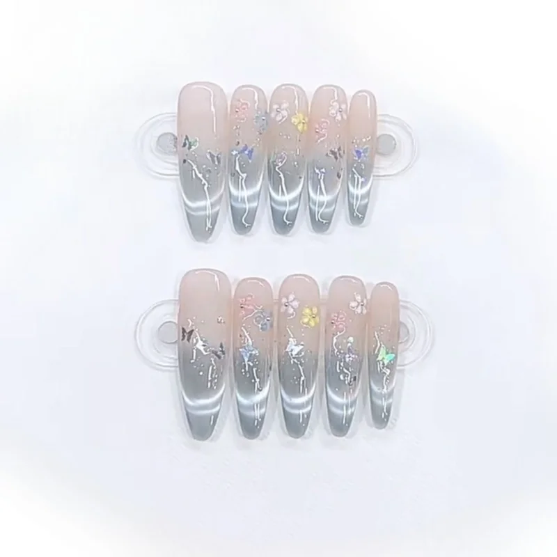 Handmade armor spring and summer new secret garden pure desire high-end cat's eye flower nail art sticker
Handmade armor spring and summer new secret garden pure desire high-end cat's eye flower nail art sticker