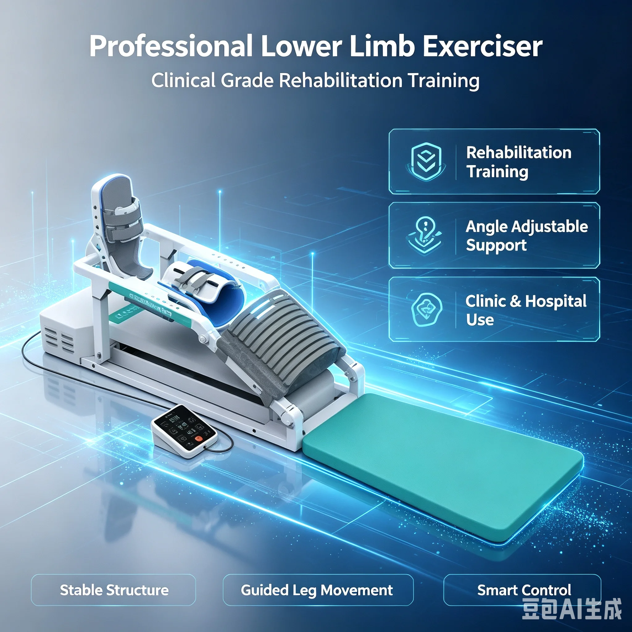 CPM machine knee joint rehabilitation trainer knee and lower limb fracture flexion and extension home exercise electric
CPM machine knee joint rehabilitation trainer knee and lower limb fracture flexion and extension home exercise electric