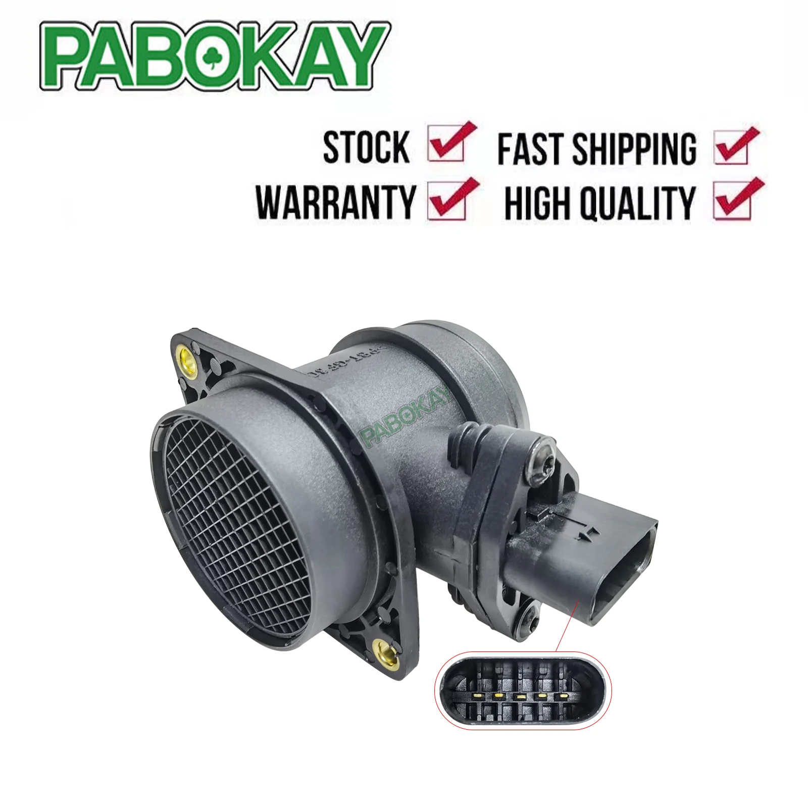Датчик массового расхода воздуха для Volkswagen Beetle 98-03 Golf Jetta 99-03 L4 1,9 л 0280217121 06A906461 0281002757 038906461C 0280218023
Датчик массового расхода воздуха для Volkswagen Beetle 98-03 Golf Jetta 99-03 L4 1,9 л 0280217121 06A906461 0281002757 038906461C 0280218023