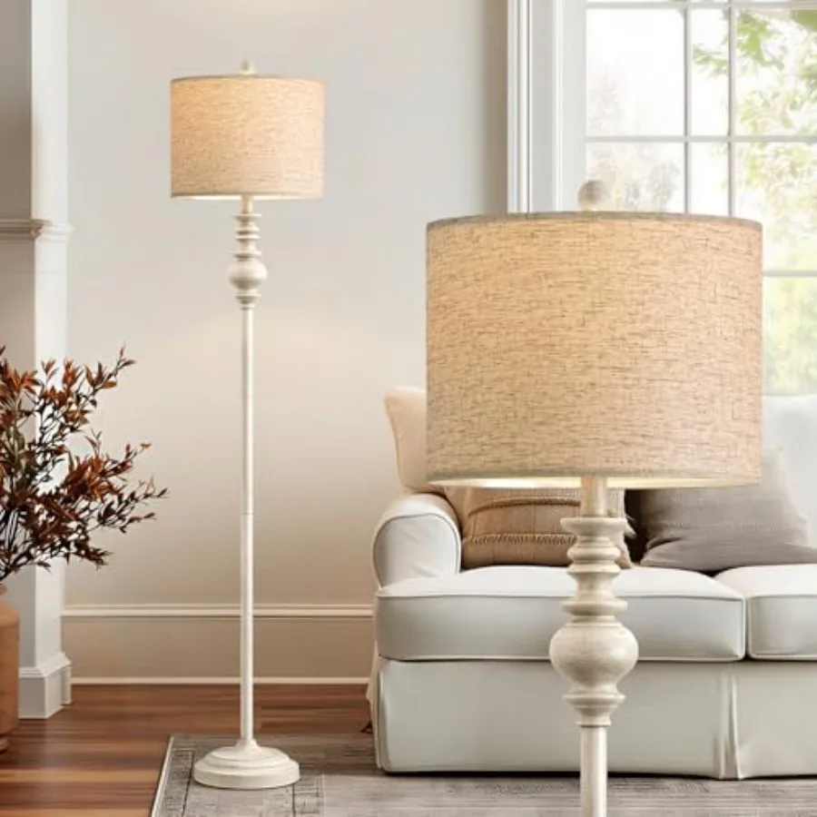 64.25" Farmhouse Floor Lamp for Living Room, Tall Standing Lamp with Rotary Switch, Vintage Reading Lamp for Bedroom and Nurser
64.25" Farmhouse Floor Lamp for Living Room, Tall Standing Lamp with Rotary Switch, Vintage Reading Lamp for Bedroom and Nurser