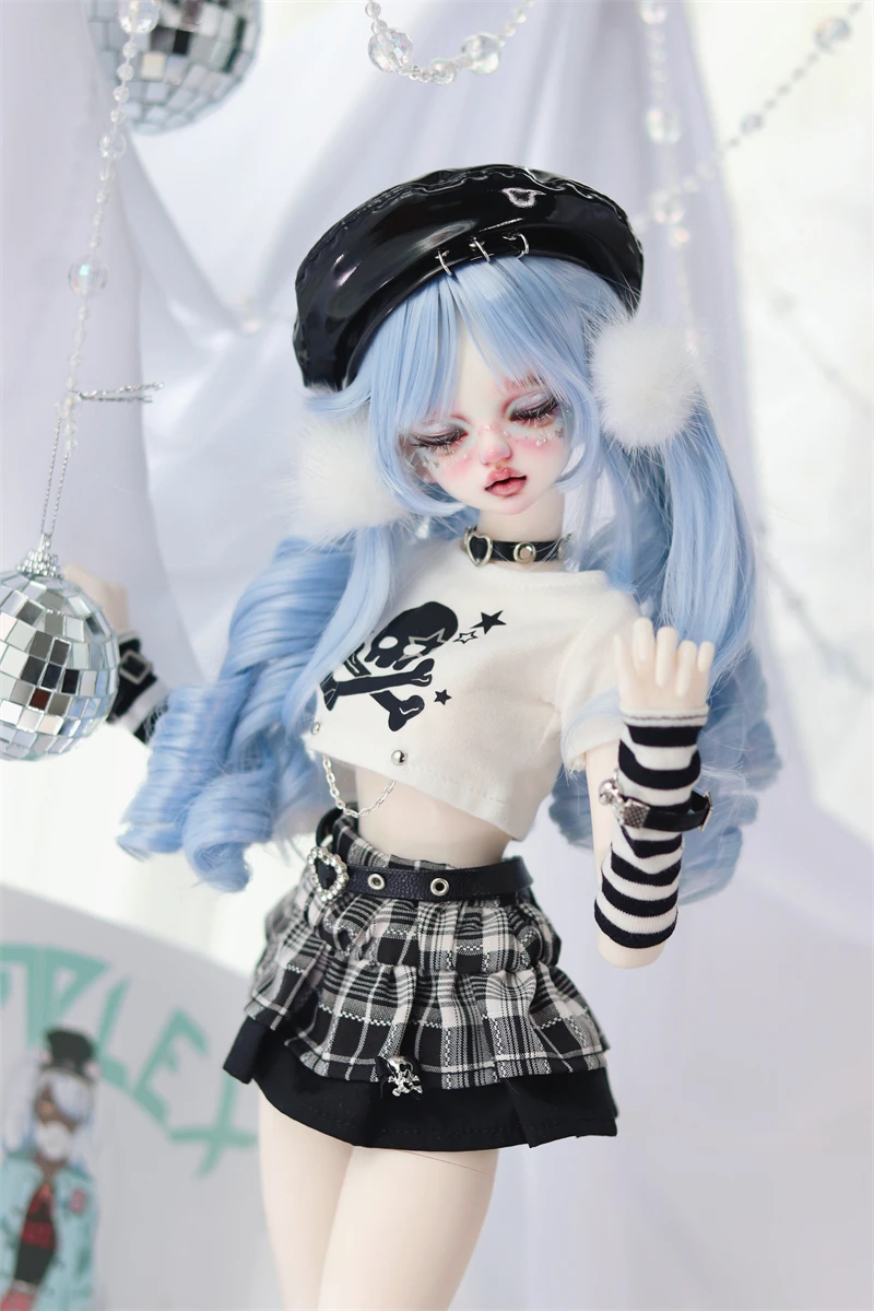 Одежда для кукол BJD, подходящая для размера 1/4, комплект одежды с тонущими шипами, аксессуары для кукол (10 точек)
Одежда для кукол BJD, подходящая для размера 1/4, комплект одежды с тонущими шипами, аксессуары для кукол (10 точек)