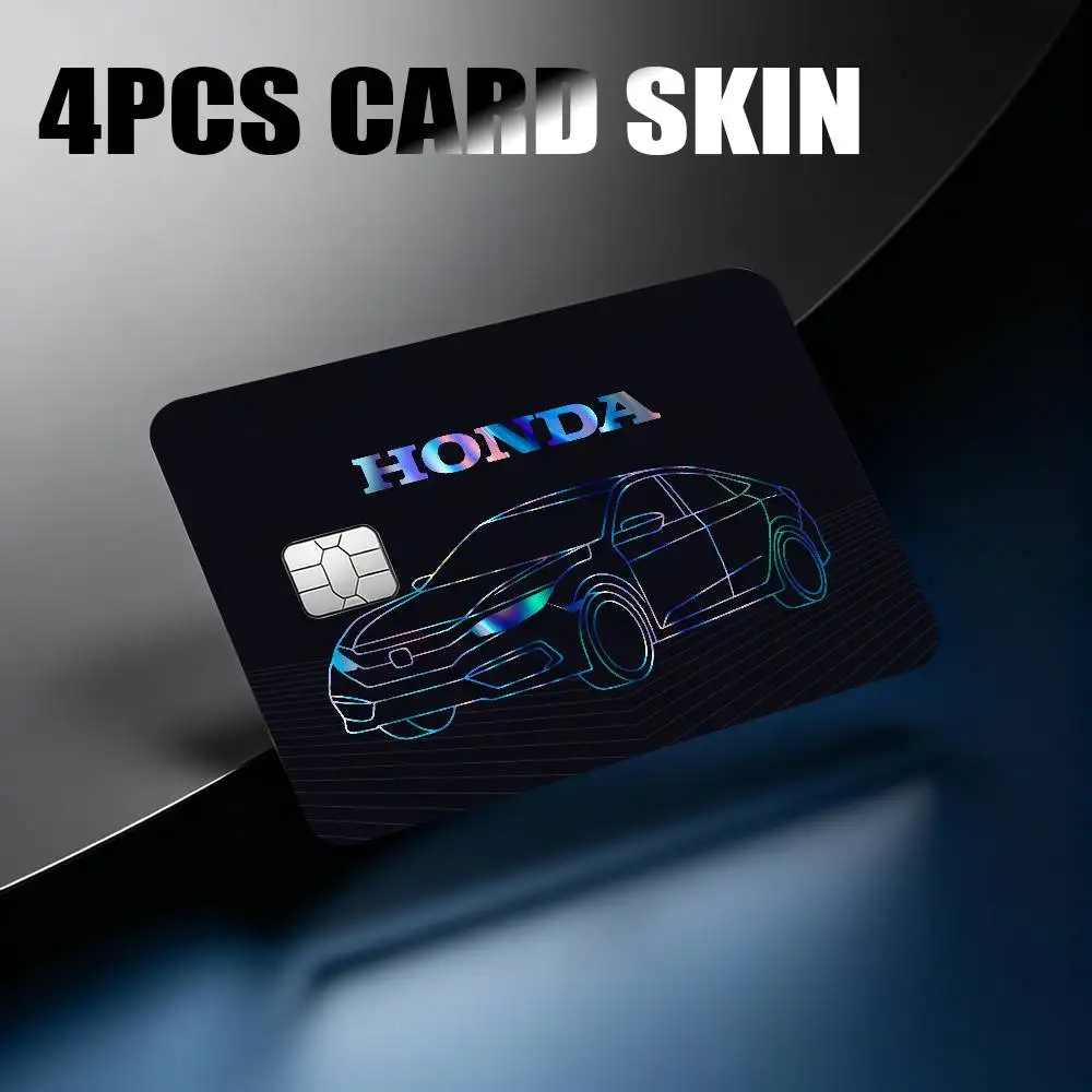 FOR HONDA STICKERS Laser Reflective Card Skin Sticker For Debit Credit Card
FOR HONDA STICKERS Laser Reflective Card Skin Sticker For Debit Credit Card