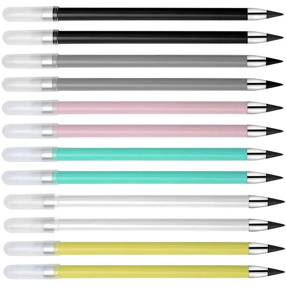 12 Pcs Eternal Writing Pencils Inkless Non Sharpening Drafting Supplies Sketch Graphite Eraser Reusable Longtime Retention
12 Pcs Eternal Writing Pencils Inkless Non Sharpening Drafting Supplies Sketch Graphite Eraser Reusable Longtime Retention