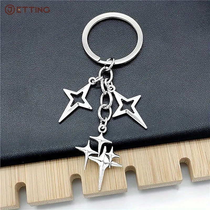 Y2K Keychains Star Moon Metal Key Rings For Women Men Friendship Gifts Handbag Decoration Handmade Jewelry
Y2K Keychains Star Moon Metal Key Rings For Women Men Friendship Gifts Handbag Decoration Handmade Jewelry