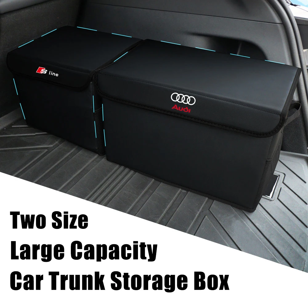 For Audi SLIEN A4 B7 B8 B9 A3 8L A5 A6 A1 A7 A8 Q2 Q3 RS Large Capacity Car Trunk Storage Case Organizer Box Stowing Accessories
For Audi SLIEN A4 B7 B8 B9 A3 8L A5 A6 A1 A7 A8 Q2 Q3 RS Large Capacity Car Trunk Storage Case Organizer Box Stowing Accessories