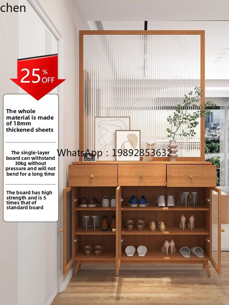 entrance entrance rattan shoe cabinet locker integrated household living room screen partition cabinet
entrance entrance rattan shoe cabinet locker integrated household living room screen partition cabinet
