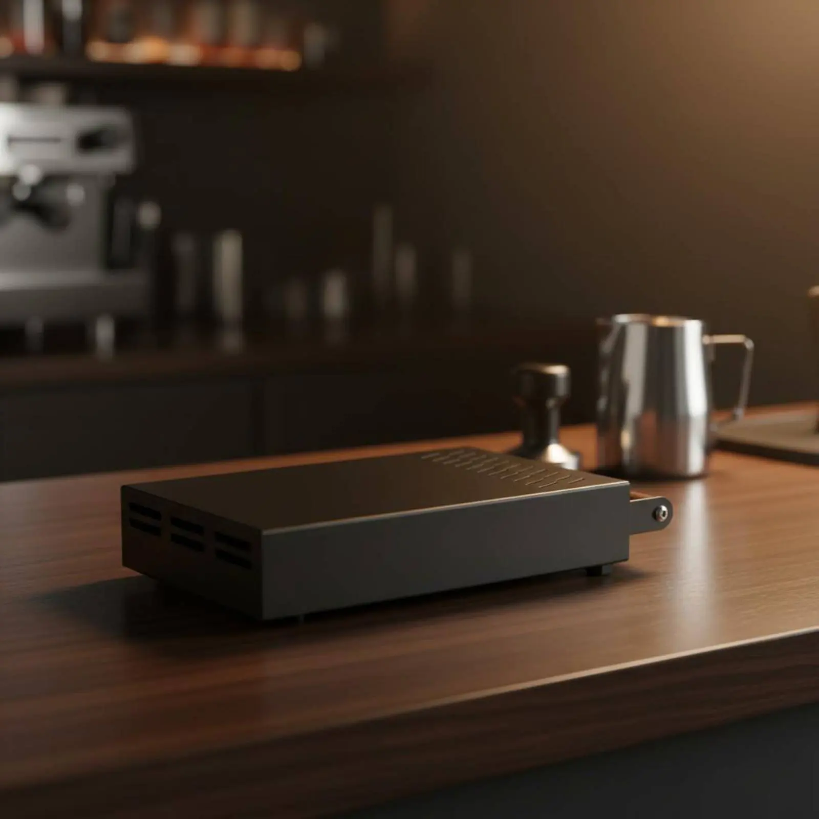 Espresso Knock Drawer Stainless Steel Coffee Knock Box Drawer Coffee Grounds Box Easy to Tidy areaSaving for Baristas
Espresso Knock Drawer Stainless Steel Coffee Knock Box Drawer Coffee Grounds Box Easy to Tidy areaSaving for Baristas